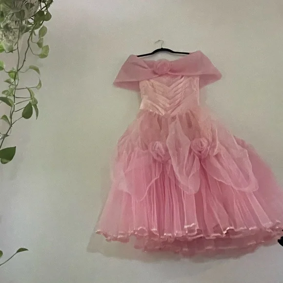 90s coquette cocktail dress - Picture 2 of 6